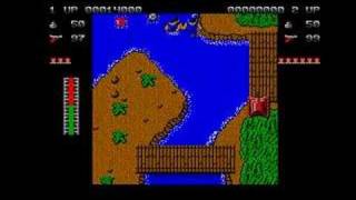 Ikari warriors gameplay video (atari st)