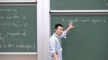 EMGW04 | Prof. Yuchen Liu | K-moduli of Fano threefolds and genus four curves