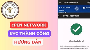Hướng Dẫn KYC cPen Network Thành Công l Blog Của Hải