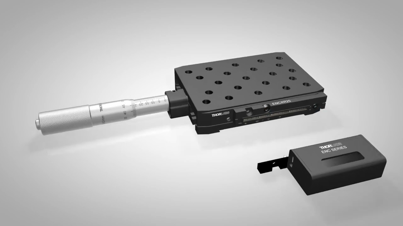 Thorlabs · Quick-Connect Linear Stages, 25 mm Travel, Crossed