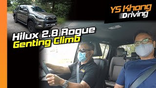 Toyota Hilux 2.8 Rogue, 2020, Genting Test Drive | YS Khong Driving