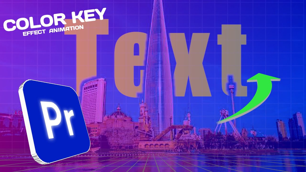 How to Place TEXT Behind Objects in Premiere Pro - YouTube