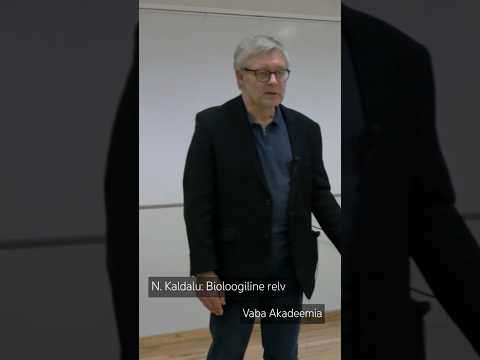 Niilo Kaldalu - Bioloogiline relv (Vaba Akadeemia 03.11.2023)