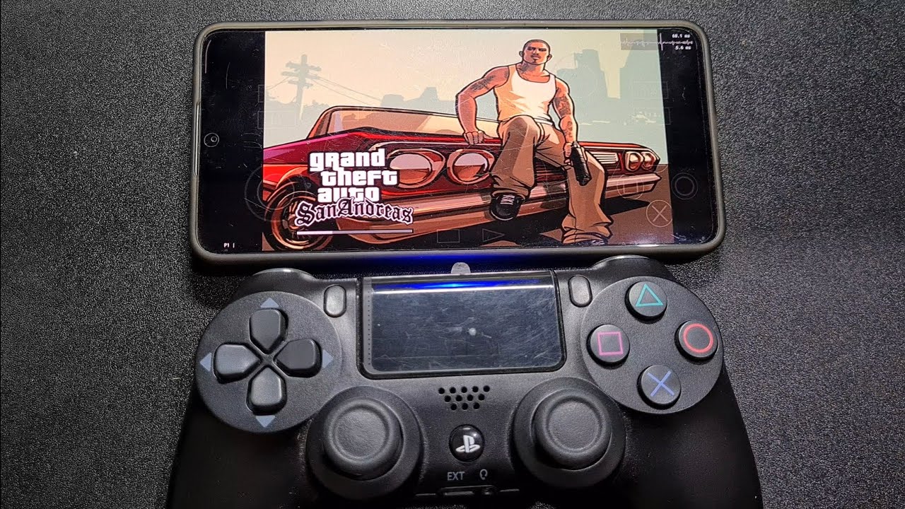 How to Connect a PS4 Controller to Android and Play GTA San Andreas PS2 ...