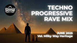 Techno Mix [130-136BPM] | Driving, Stress Relief | June 2025 | Vol. Milky Way Heritage
