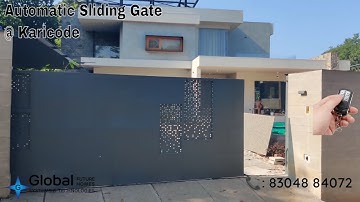 Automatic Sliding Gate motor installed at Karikode, Kollam | Remote Gate Automation 📞 8304884072