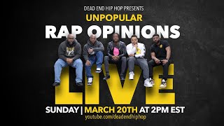 Unpopular Rap Opinions | DEHH Live