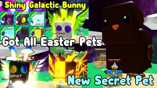 I Got Giant Choco Chicken Secret Pet And All Easter Pets In Bubble Gum Simulator Update!