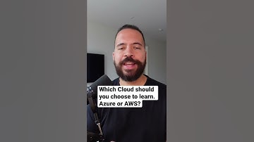 Which Cloud should you choose to learn. Azure or AWS? #shorts