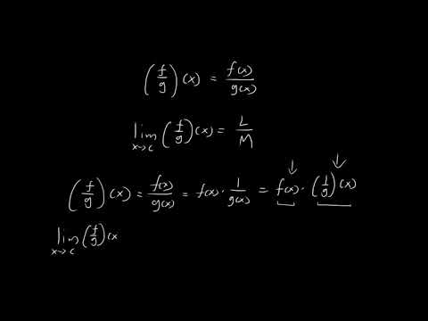 Proof of Quotient