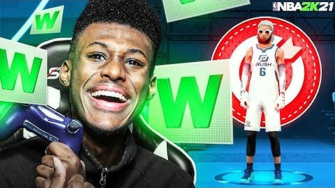 MY NEW GUARD BUILD DOMINATED THE 1V1 RUSH EVENT ON NBA 2K21.. ALL ISO! BEST BUILD & JUMPSHOT ON 2K21