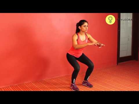 How To Do SQUAT JUMP EXERCISE (Fat Burning Workout)