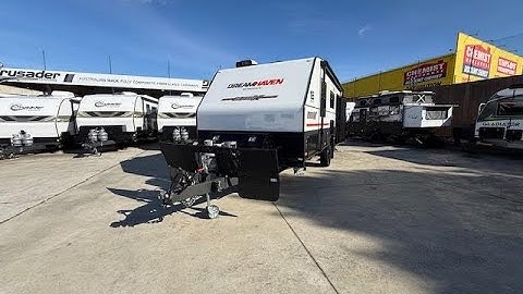Dreamhaven Caravans Aussie Made by Crusader | 18 Series Super X | Full Composite