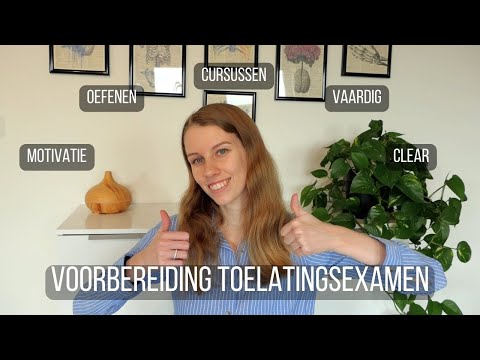 Video: Hoe u zich kunt voorbereiden op de toelatingsexamens voor de verpleegschool