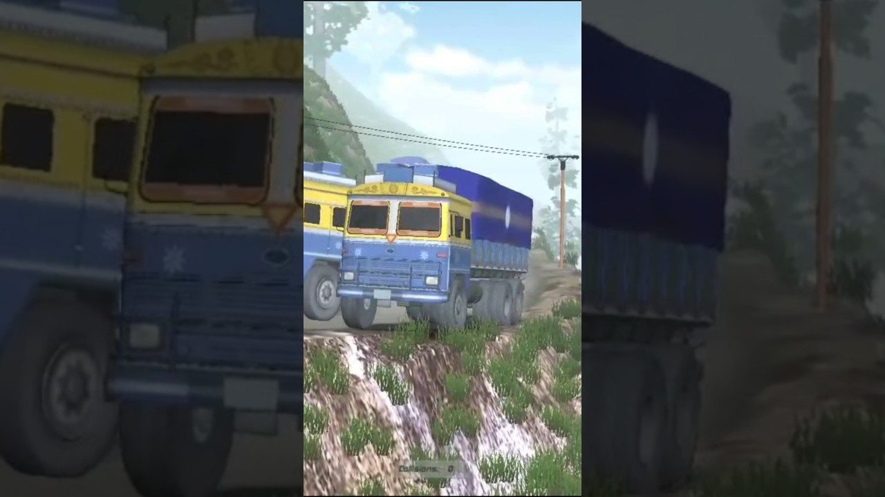 Sabse Khatarnak Mountain Truck Game 😱 | Offroad Truck Driving Simulator