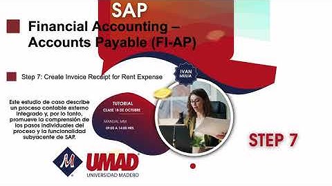 Step 7: Create Invoice Receipt for Rent Expense