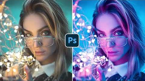 How to Make Cyberpunk Color Grading In Photoshop I Photoshop Tutorial