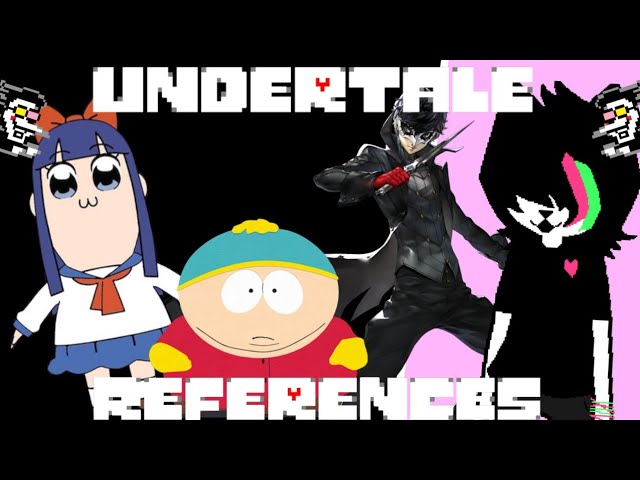 Each Undertale refefrence in Doors