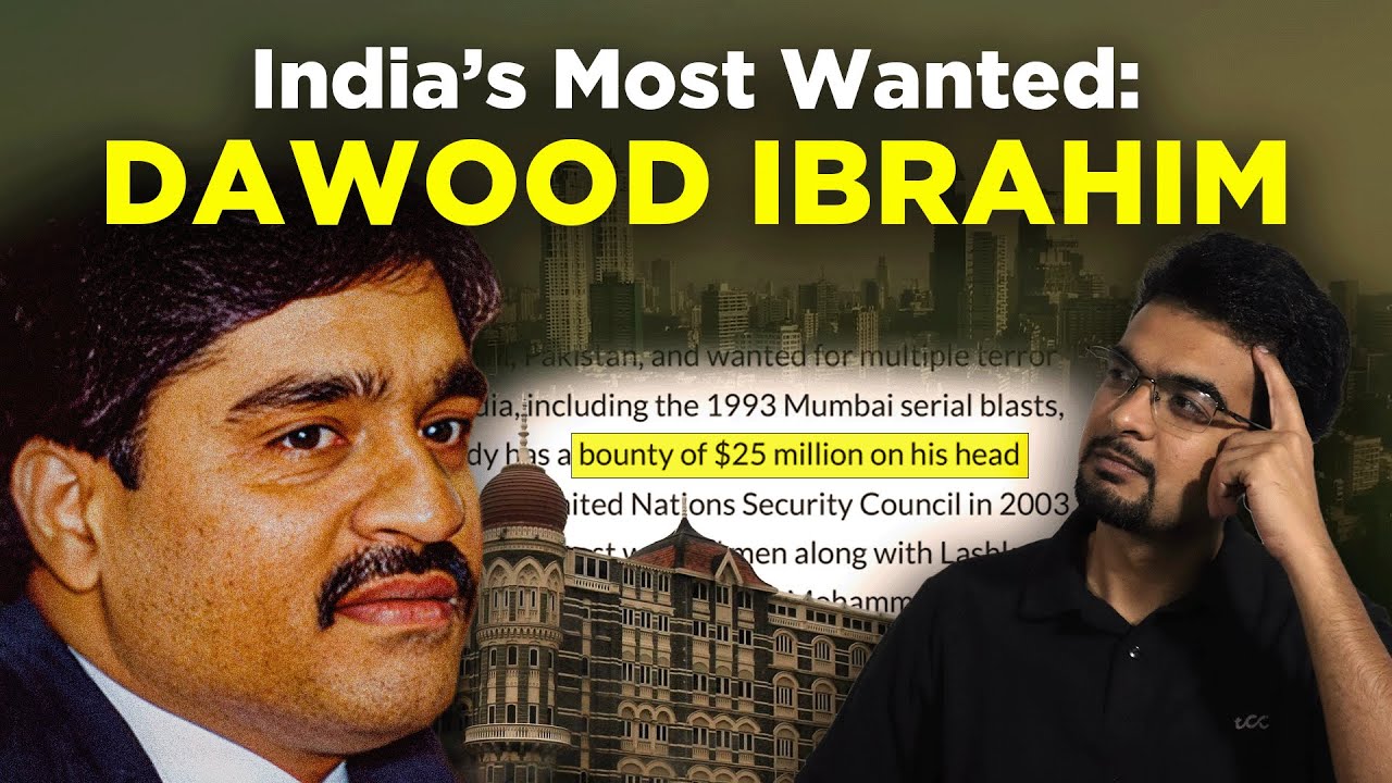 How one man controlled the entire Indian underworld  Dawood Ibrahim Story