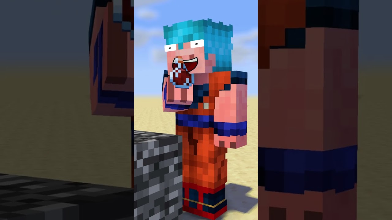 HELP Noob win the Bedrock pushing competition | Minecraft Animation #shorts #minecraft #ducksi