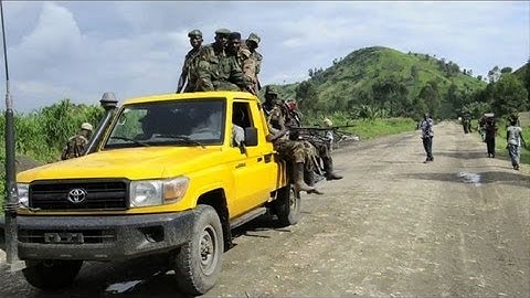 RDC: les rebelles du M23 quittent Sake et Goma