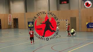 Résumé du match de D2 RBFA entre le CB Futsal Jette BXL et Futsal Project Antwerpen (10/03/23).