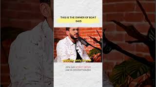 BOAT Owner Aman Gupta Reveals the Truth About BOAT’s Success | Shark Tank India Motivation