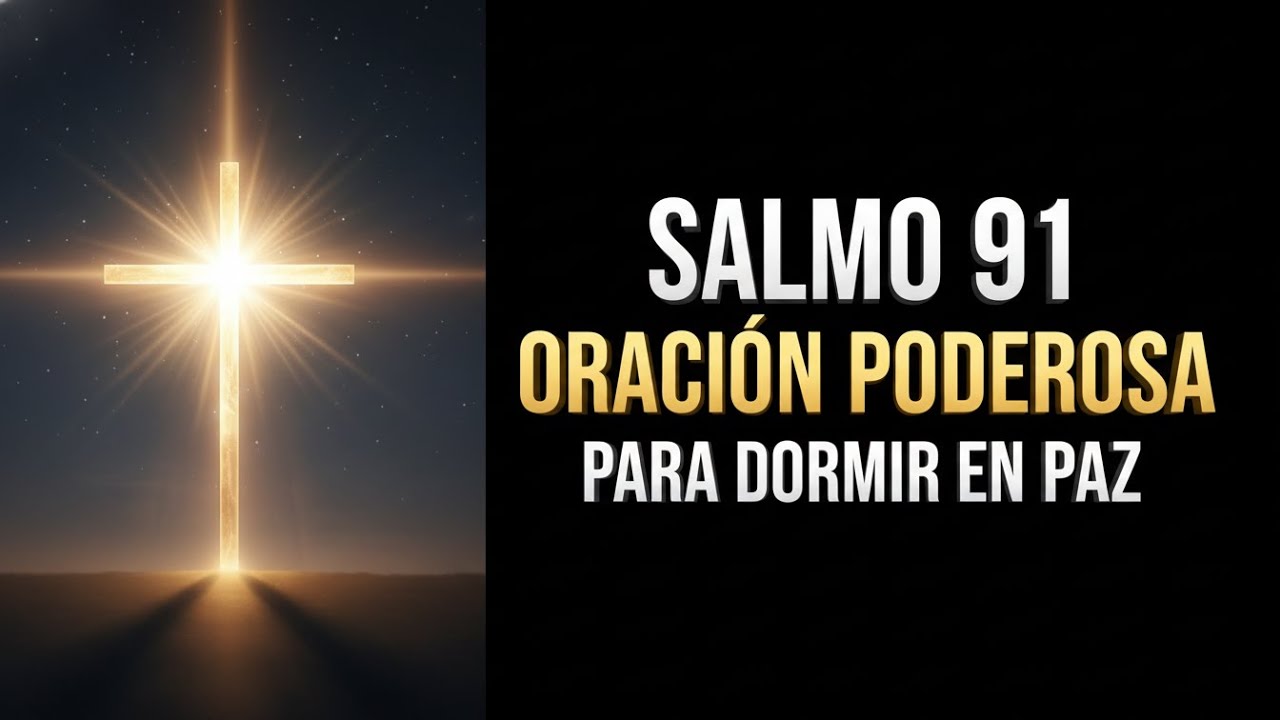 SALMO 91 🙏 ORACIÓN PODEROSA PARA DORMIR EN PAZ Y ALEJAR MALOS ESPÍRITUS ...
