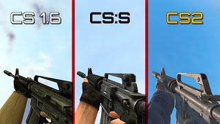 CS 1.6 vs CS:S vs CS2