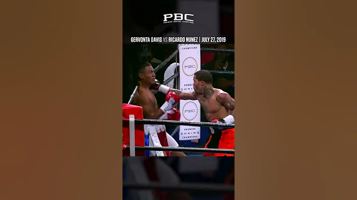 Gervonta Davis Stops Ricardo Nunez in RD2 Followin...