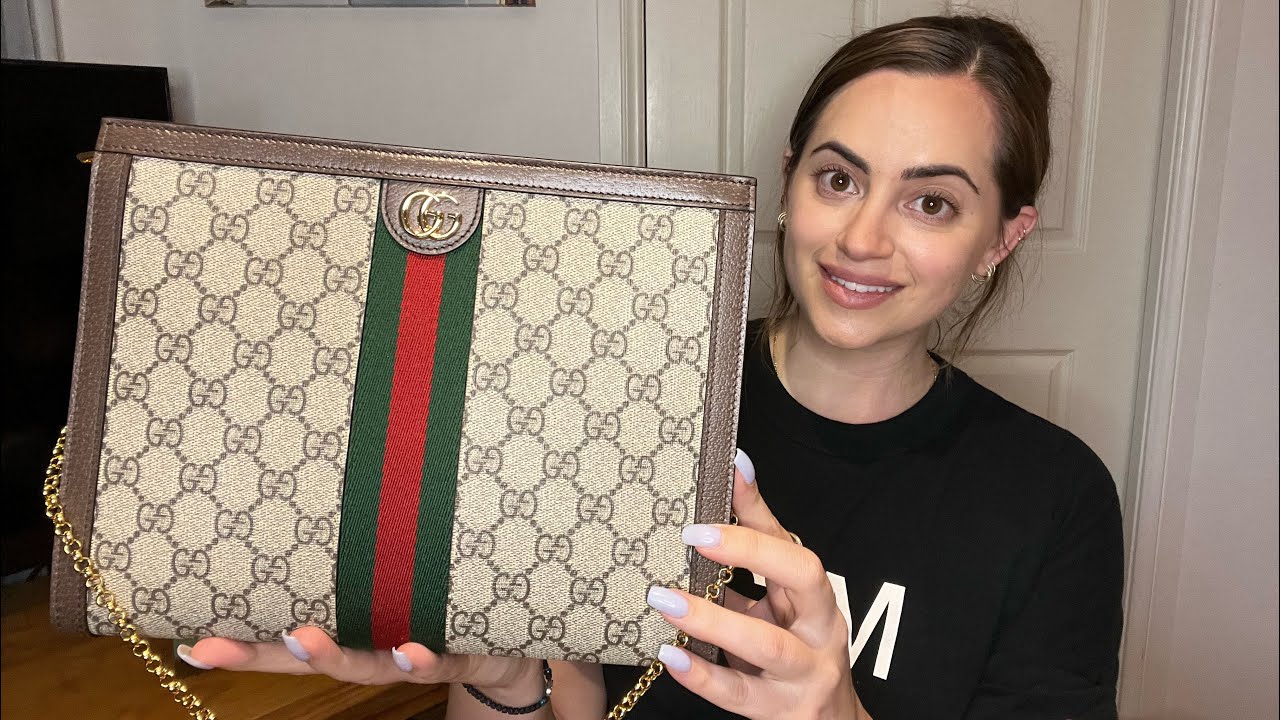 GUCCI OPHIDIA POUCH, WHAT FITS, HOW TO COVERT TO A SHOULDER BAG