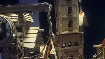 medieval village from scratch using cardboard..... landscape change and more detail