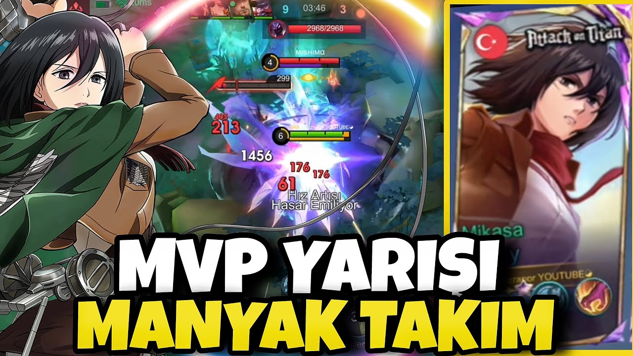 MANYAK TAKIM İLE MVP YARIŞI !😱 Fanny Mobile Legends Fanny Nasıl Oynanır Öğretici Gameplay
