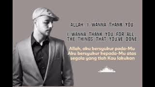 Maher Zain - Thanks you Allah || lirik & terjemah