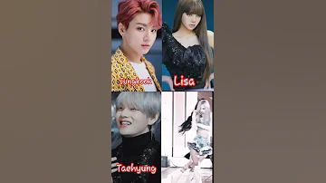 Jungkook,Lisa,Techyung,Jennie dance Despacito #bts #blackpink #shorts