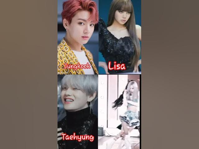 Jungkook,Lisa,Techyung,Jennie dance Despacito #bts #blackpink #shorts