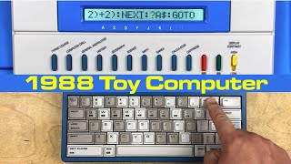 VTech PreComputer 1000: BASIC, Typing, Quiz Games - Just a Toy?