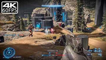 Halo Infinite (Xbox Series X) - Big Team CTF Fragmentation Map Gameplay 4K 60FPS