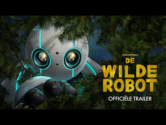 DE WILDE ROBOT Officiële trailer Nederlands gesproken (Universal Studios) - HD class=