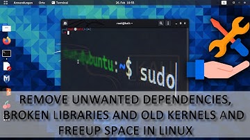 Remove Unwanted Dependencies, Broken Libraries And Old Kernels And Freeup Space in Linux | Kalilinux