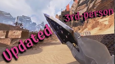 NEW Wraith 3rd Person Heirloom Animation - Apex Legends Ps4