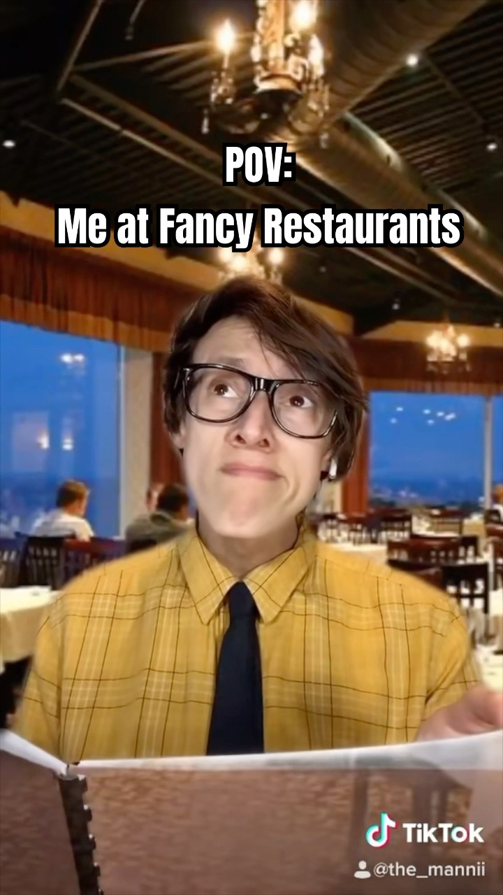 Me vs the FANCY Restaurant ? #TheManniiShow.com/series