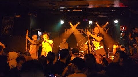 Incendiary live - The Product Is You - Echo - Front Toward Enemy - Worcester Palladium - 2/10/24