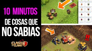 10 MINUTOS  DE COSAS EXTRAÑAS QUE NO SABÍAS DE CLASH OF CLANS | Consejos y curiosidades raras 2 ?