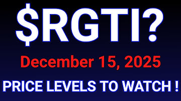 RGTI Stock (Rigetti Computing, Inc.) RGTI Stock Technical Analysis | December 15, 2025