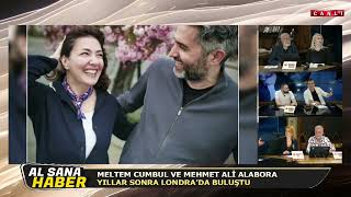 MELTEM CUMBUL ile MEHMET ALİ ALABORA YILLAR SONRA BULUŞTU