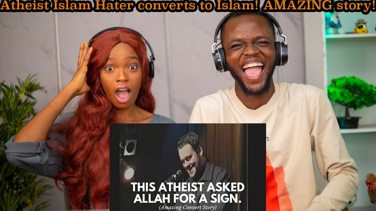 NON MUSLIM REACTS TO Atheist Islam-Hater converts to Islam! Funny yet AMAZING story(PEACESENT REACT)