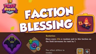 The Best deck for today's faction blessing - Rush Royale