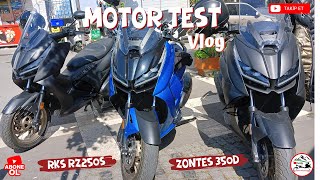 ZONTES 350d VE RKS RZ250S TEST İNCELEME VİDEOSU #shortvideo #motovlog #motorcycle