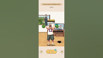 Brain puzzle: Tricky quest: Level 36: Help him complete his weightlifting workout